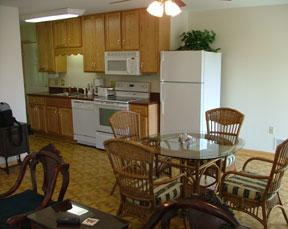 Kitchen and Dining Area
